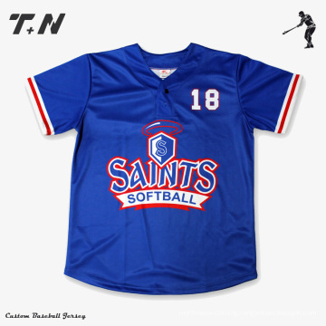 Custom Design Baseball Shirt Baseball Jersey Wholesale